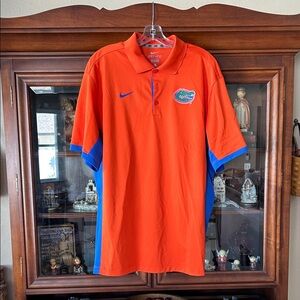 Nike UF Gators Logo Polo Top - Like New